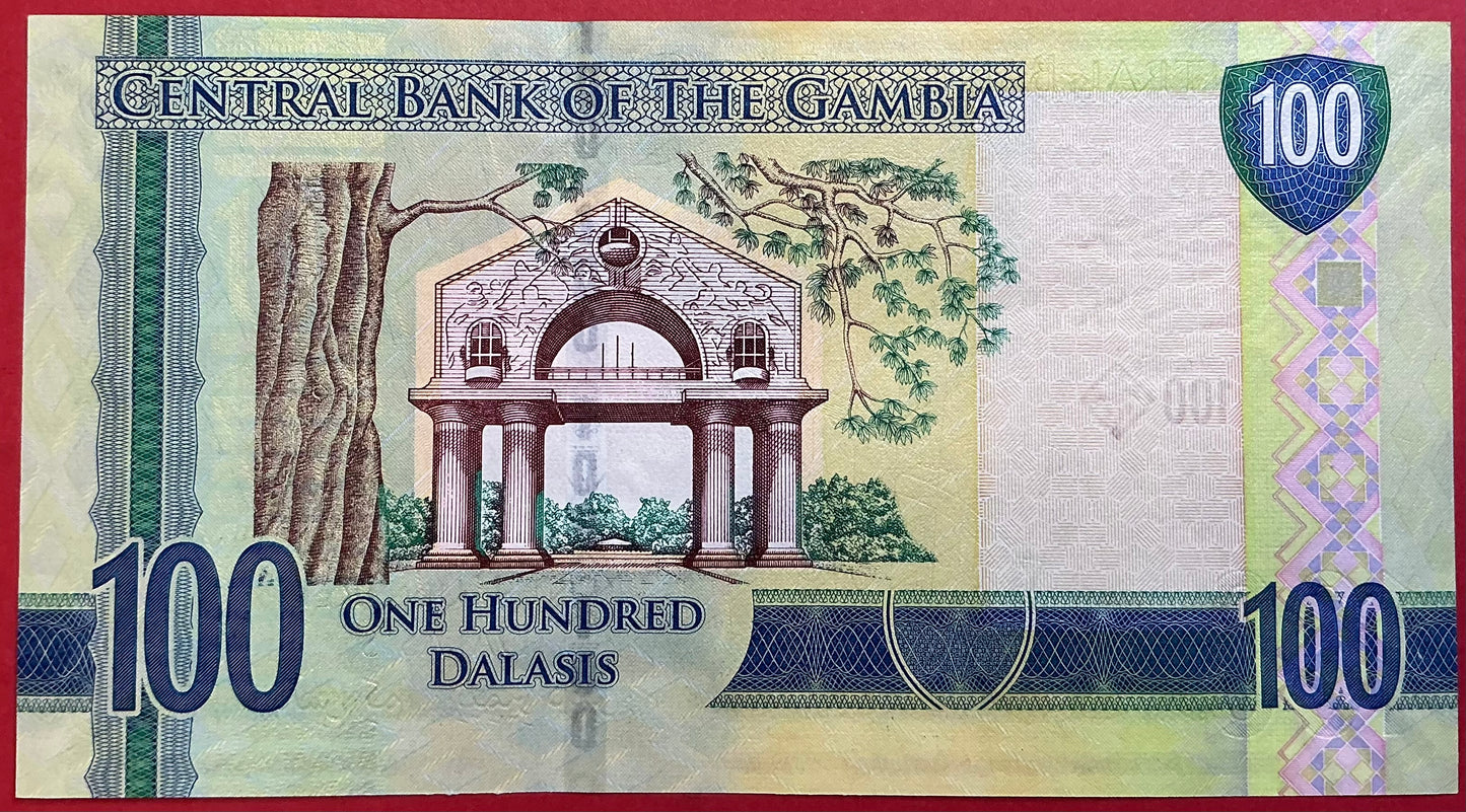 Gambia - 100 Dalasis (2015) P#35 Kvalitet 0