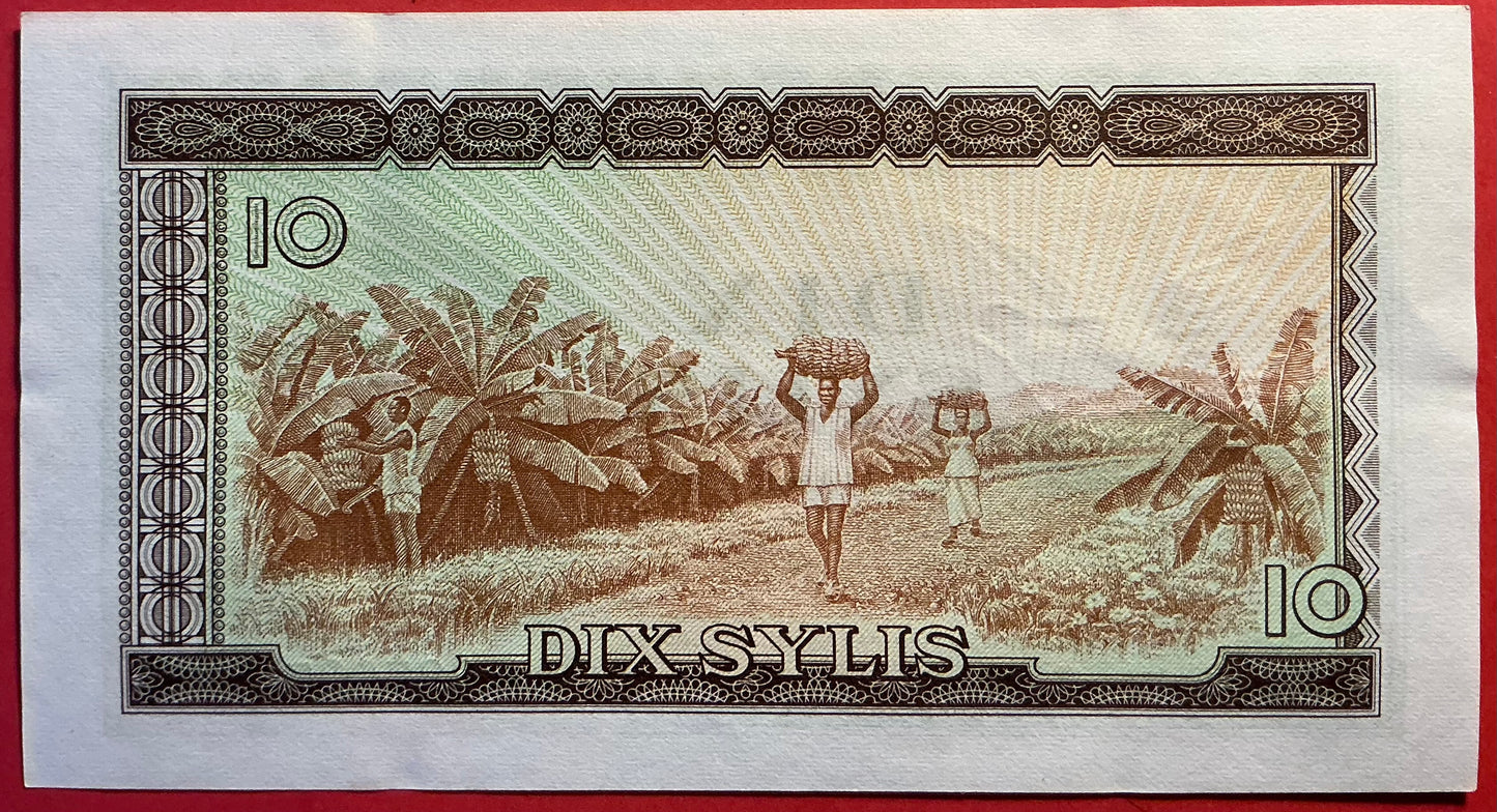 Guinea - 10 Sylis 1971 P#16 Kvalitet 01