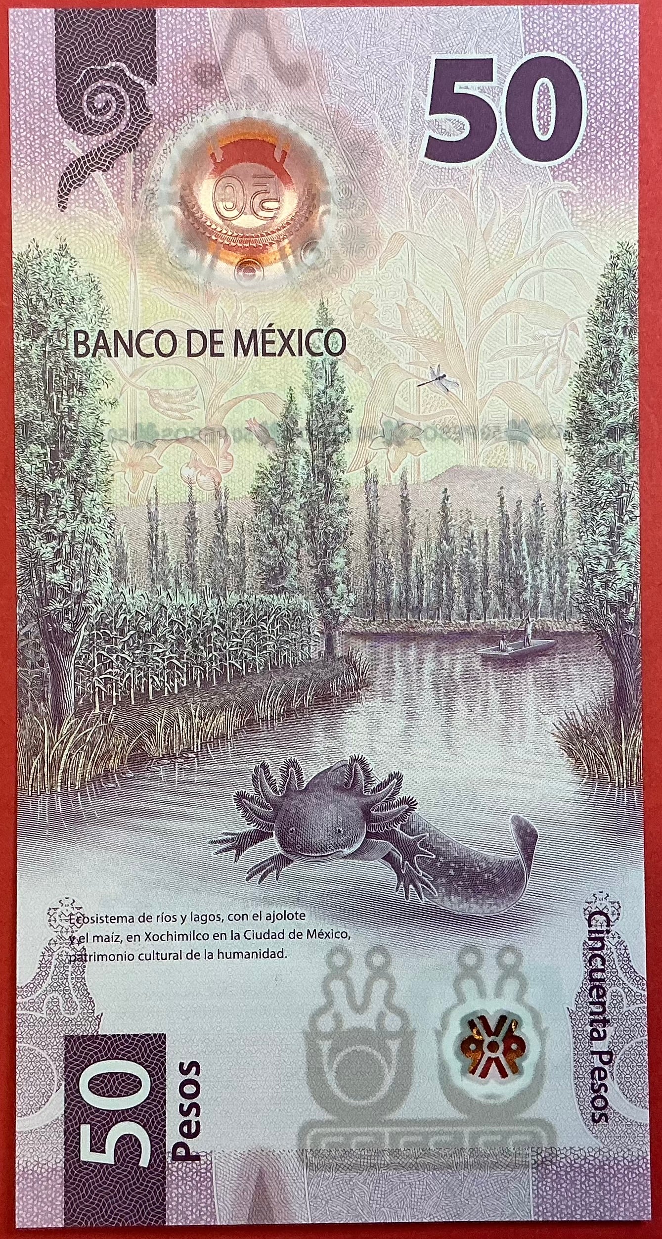 Mexico - 50 Pesos 7.2.2023 P#W133 Kvalitet 0