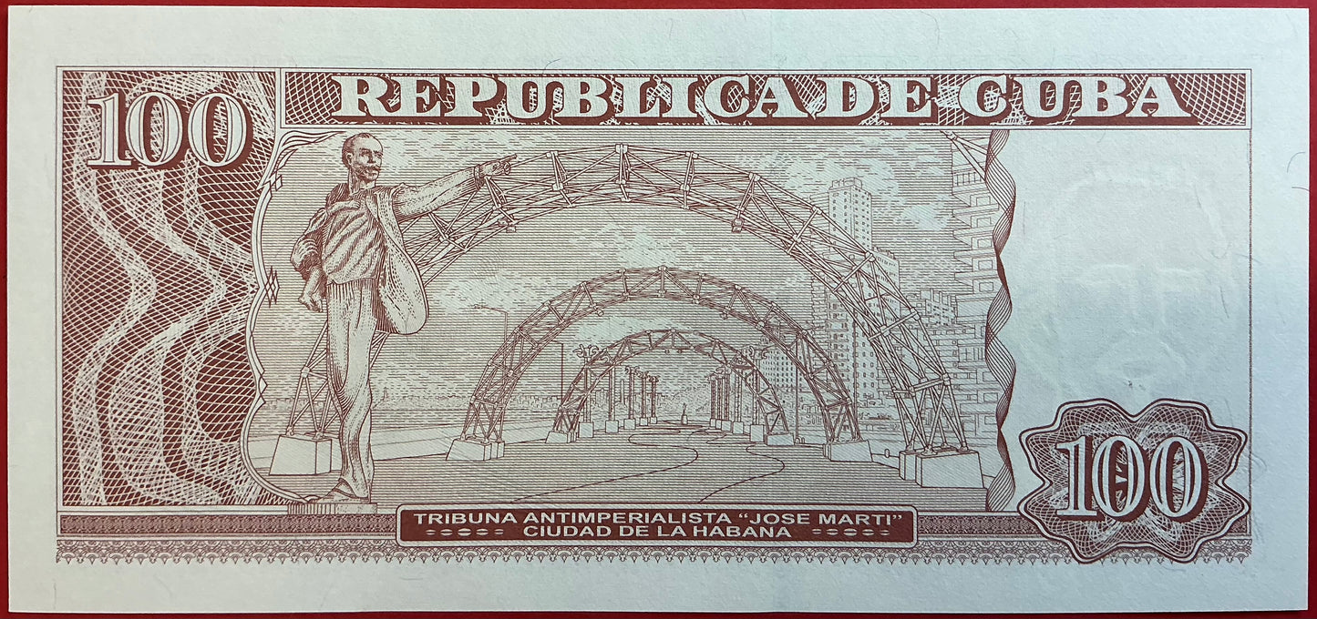 Cuba - 100 Pesos 2024 P#129 Kvalitet 0