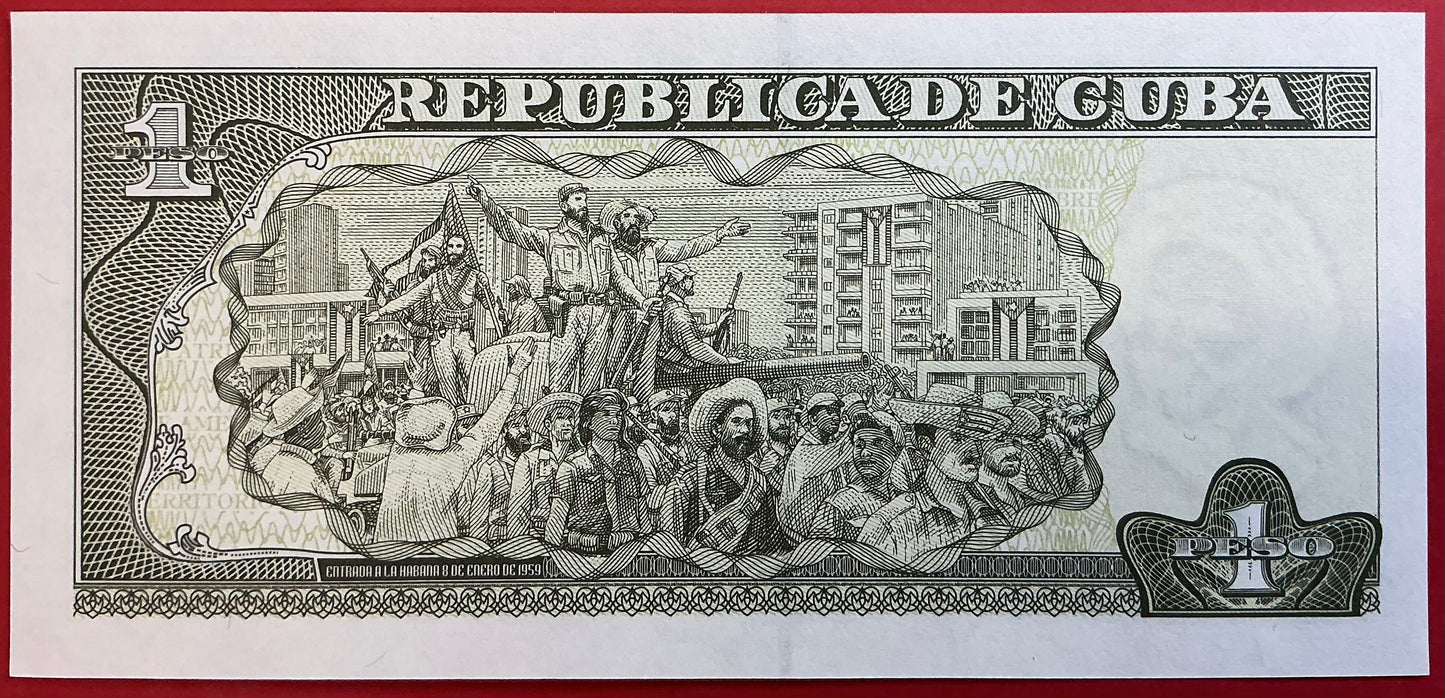 Cuba - 1 Peso 2016 P#128g Kvalitet 0