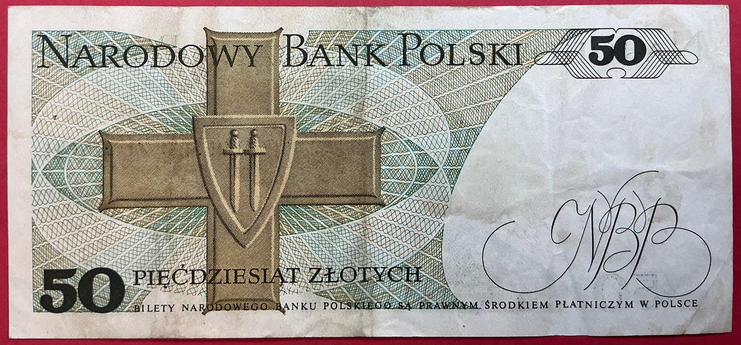Poland - 50 Zlotych 9.5.1975 P#142a Kvalitet 1+