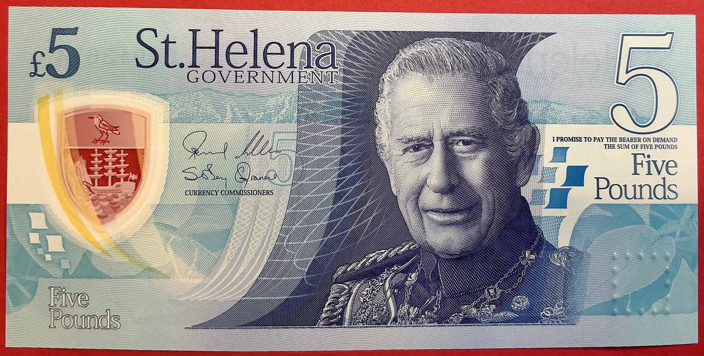 St. Helena - 5 Pounds 2026 P#W14 Kvalitet 0