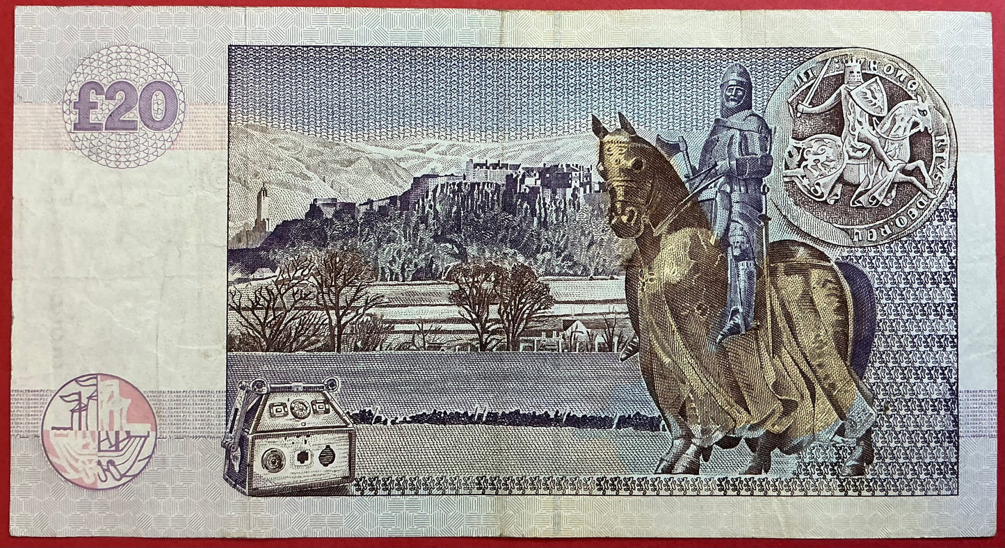 Scotland - 20 Pounds 21.11.2004 P#228f Kvalitet  1+