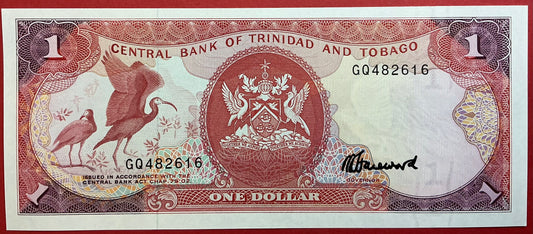 Trinidad &Tobago - 1 Dollar (1985) P#36c Kvalitet 0
