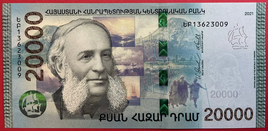 Armenia - 20.000 Dram 2021 P#W65 Kvalitet 0