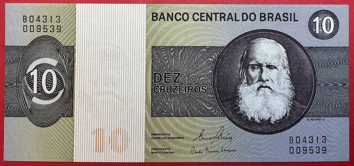 Brazil - 10 Cruzeiros (1980)P#193e Kvalitet 0