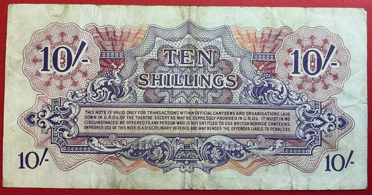 Great Britain - 10 Shillings *British Armed Forces* P#M14a Kvalitet 1