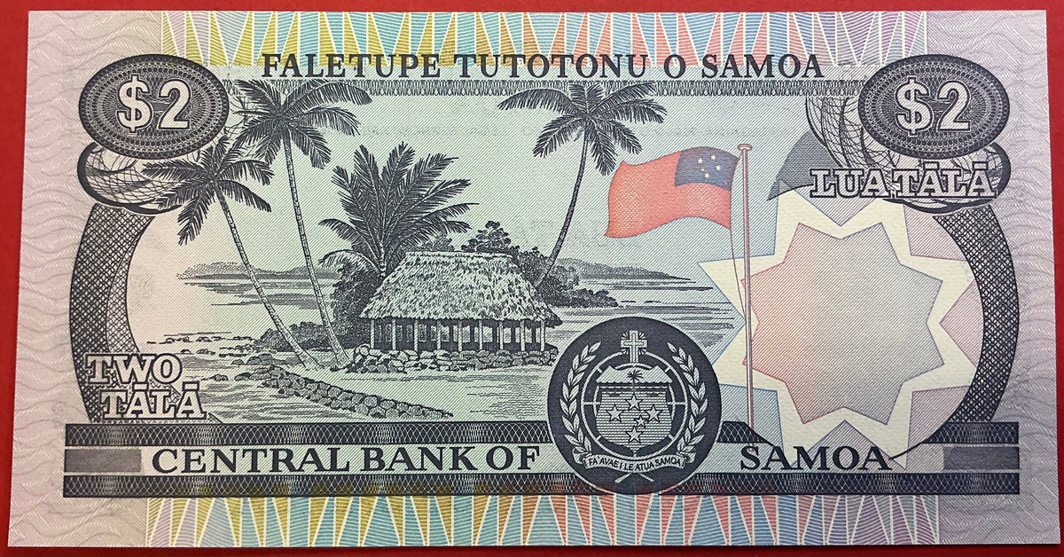 Samoa - 2 Tala (1985) P#25 Kvalitet 0