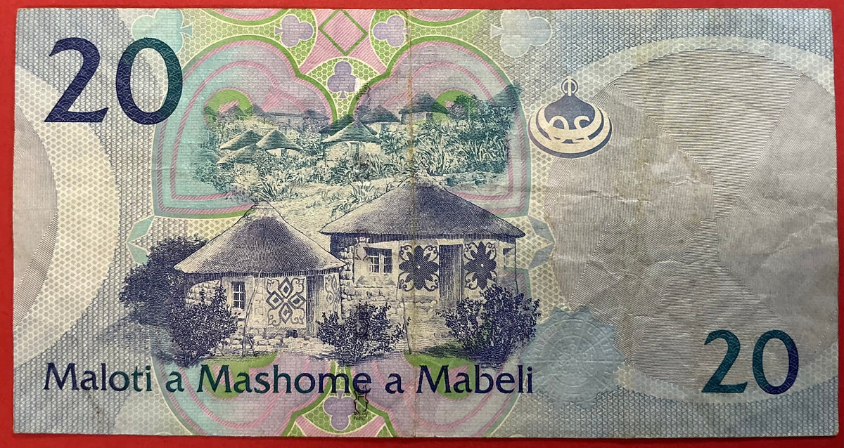 Lesotho - 20 Maloti P#22 Kvalitet 1/1+